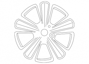 Диск колесный R18 Lexus UX200 UX250h 19-26