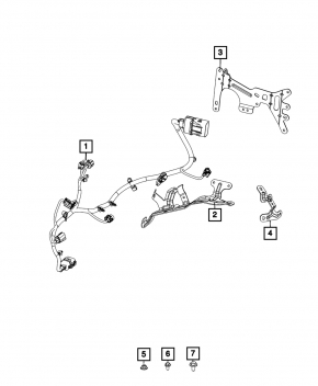 Проводка АКПП Jeep Compass 23-26