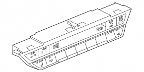 Управління клімат-контролем Audi A3 22-24