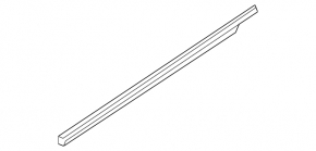 Молдинг дверь-стекло центральный передний левый Infiniti JX35 QX60 13-20