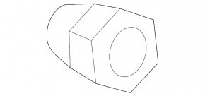 Гайка колісна d21 M12x1.5 Mitsubishi Outlander 22-26