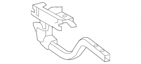 Петля крышки багажника правая Lexus ES300h ES350 13-18