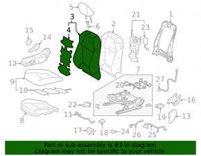 Пассажирское сидение Toyota Rav4 19-24 без airbag, механическое, ткань, черное, потерто, под чистку