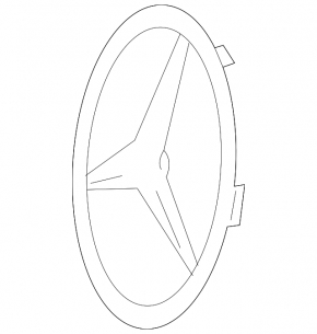 Емблема решітки радіатора grill Mercedes Metris W447 16-23