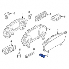 Кнопка аварийной сигнализации Ford Escape MK4 20-26