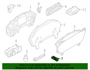 Кнопка аварийной сигнализации Ford Escape MK4 20-26