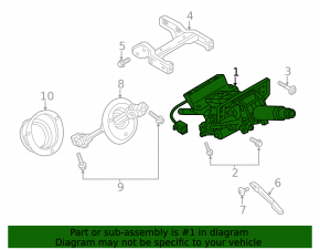 Рулевая колонка Audi A6 C7 12-18 с электрорегулировкой