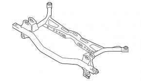 Подрамник задний VW Passat b7 12-15 USA