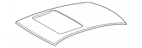 Дах метал Lexus IS250 IS300 IS350 06-14 під люк