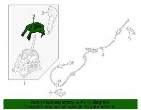 Накладка шифтера КПП Ford Fiesta 11-19