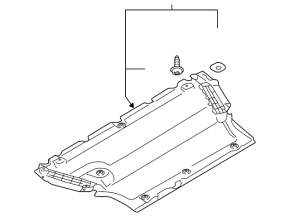 Захист двигуна передній Audi A5 F5 18-25