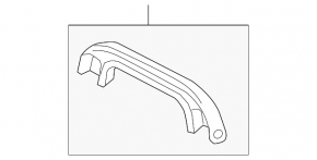 Ручка потолка задняя левая Mazda CX-50 23-26 серая