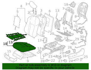 Водительское сидение Lexus RX350 RX450h 16-19 с airbag, электро, подогрев, вентиляция, кожа серая