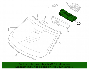 Индикатор подушки безопасности пассажира Mitsubishi Outlander 22-26 без накладки