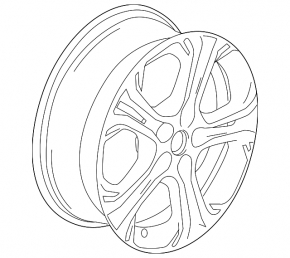 Диск колесный R17 x 6.5J Chevrolet Bolt 17