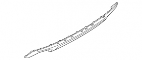 Губа заднего бампера BMW 5 G30 21-23 Basis
