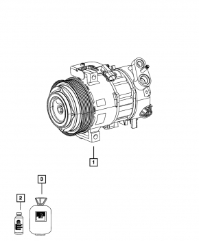 Компрессор кондиционера Dodge Dart 13-13 2.0 2.4