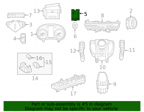 IGNITION CONTROL MODULE ECU Mercedes GLC 16-22