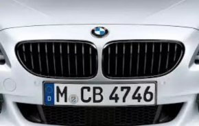 Решетка радиатора grill правая BMW 6 F06 F12 12-15 дорест
