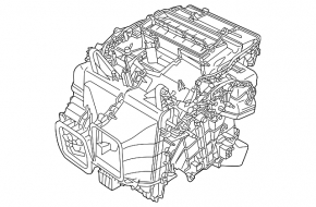 Корпус грубки голий кондиціонер Volkswagen ID.4 21-22