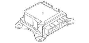 Модуль srs airbag компьютер подушек безопасности Volvo XC40 19-26