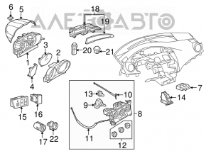 Щиток приборов Mazda3 MPS 09-11