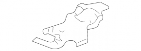 Захист абсорбера Lexus RX400h 06-09
