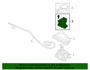 Ручка КПП Audi A4 B9 17-25 с верхней накладкой, кожа, серая, потерта