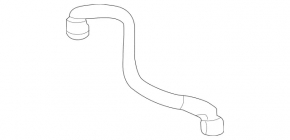 Патрубок системи охолодження Mercedes C-class W205 300 19-21