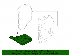 Маслозаборник АКПП Ford Fusion mk5 13-20 1.6Т, 2.0Т
