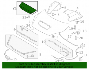 Воздухозаборник Mazda3 MPS 09-13