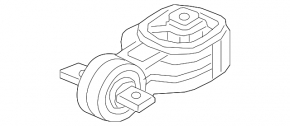 Подушка двигуна права верхня Acura RDX 19-25