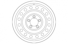 Запасне колесо повнорозмірне Toyota Sequoia 08-16
