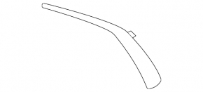 Молдинг переднього бампера лівий Mercedes W213 E 350/450 21-23