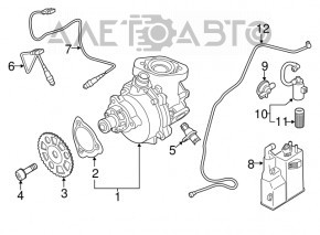 Вакуумный насос BMW 5 F10 13-16 3.0T