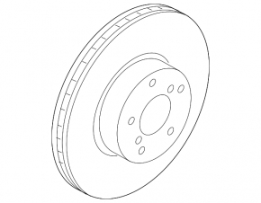Диск тормозной передний левый Subaru Forester 08-13 SH
