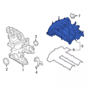 Кришка клапанна Ford Ecosport 18-21 1.0т