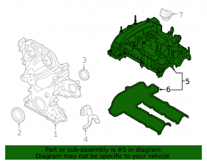 Кришка клапанна Ford Ecosport 18-21 1.0т