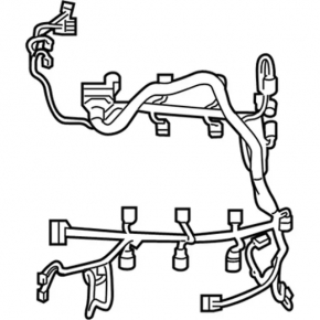 Проводка моторная Ford Edge 15-24 2.0T
