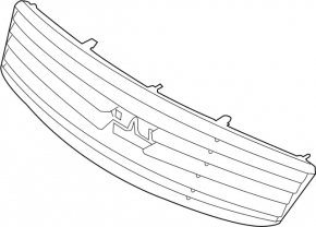 Решетка радиатора grill Infiniti G35 4d 06-09