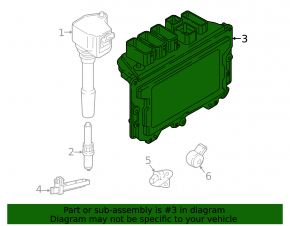 Блок ECU компьютер двигателя BMW X3 G01 20-24 2.0T
