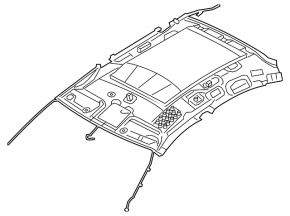 Обшивка стелі Nissan Altima 13-14
