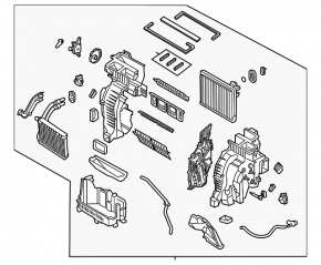Піч у зборі Kia Sorento 19-20 auto