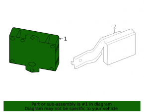 Tailgate Control Module Nissan Pathfinder 13-13