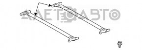 Рейлинги поперечные 2шт Lexus RX300 RX330 RX350 RX400h 04-09