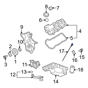 Щуп олійний Ford Edge 15-18 3.5
