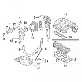 Щуп олійний Ford Edge 15-18 3.5