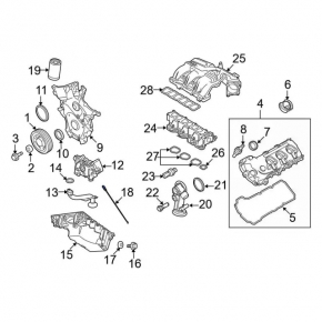 Щуп олійний Ford Edge 15-18 3.5