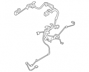 Проводка моторная BMW 4 F32/33/36 14-16 N26 AWD, 1 модуль