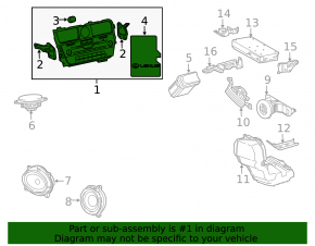 Головное устройство Lexus RX350 RX450h 16-19 без навигации